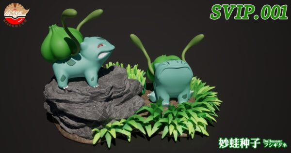 [Pre-Order] 1/20 Scale World Figure [Mega] - Bulbasaurs & Ivysaur & Venusaur - Image 6