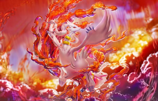 [Pre-Order] 1/20 Scale World Figure [Pallet Town] - Reshiram - Image 2