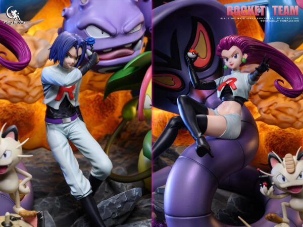 [Pre-Order] Pokemon GK Figure [Fairy Studio] - Team Rocket - Image 4