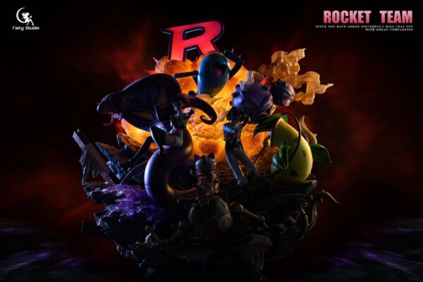[Pre-Order] Pokemon GK Figure [Fairy Studio] - Team Rocket - Image 2