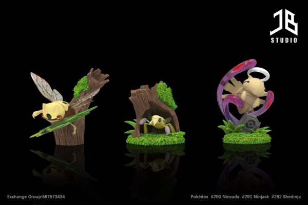 [Pre-Order] 1/20 Scale World Figure [JB Studio] - Nincada & Ninjask & Shedinja - Image 3