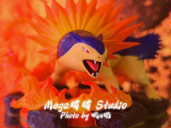 [IN STOCK] 1/20 Scale World Figure [Mega] - Typhlosion & Quilava & Cyndaquil - Image 2