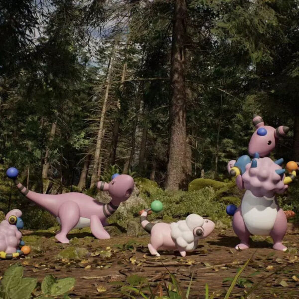 [Pre-Order] 1/20 Scale World Figure [Mega] - Ampharos & Flaaffy& Mareep - Image 4