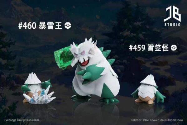 [Pre-Order] 1/20 Scale World Figure [JB Studio] - Abomasnow & Snover