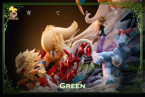[Pre-Order] 1/20 Scale World Figure [DCG] - Green's team (Green & Mega Charizard Y & Pidgeot & Scizor & Arcanine & Machamp & Porygon2 - Image 2