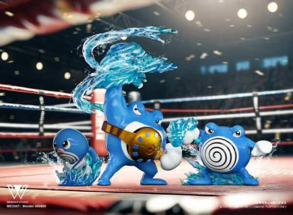 [Make up balance] 1/20 Scale World Figure [Wonder Studio] - Poliwag & Poliwhirl & Poliwrath & Politoed - Image 2
