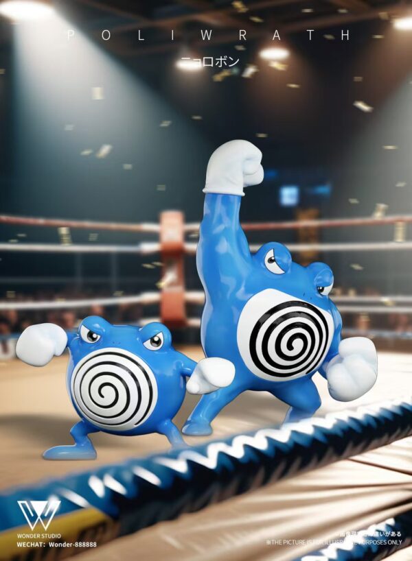[Make up balance] 1/20 Scale World Figure [Wonder Studio] - Poliwag & Poliwhirl & Poliwrath & Politoed - Image 3