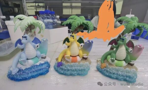 [Make-up Balance] 1/20 Scale World Figure [Wu Studio] - Dragonite set