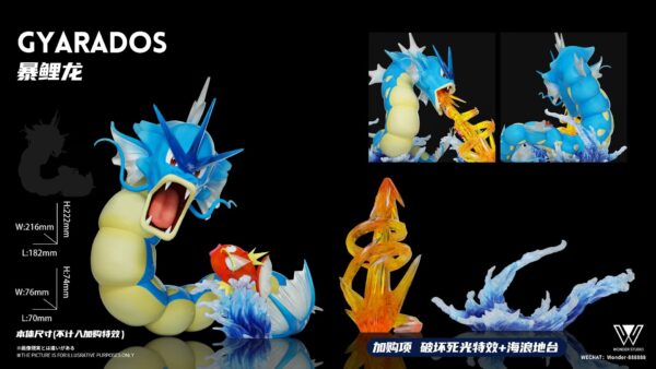 [Make up balance] 1/20 Scale World Figure [Wonder Studio] – Gyarados & Magikarp - Image 2