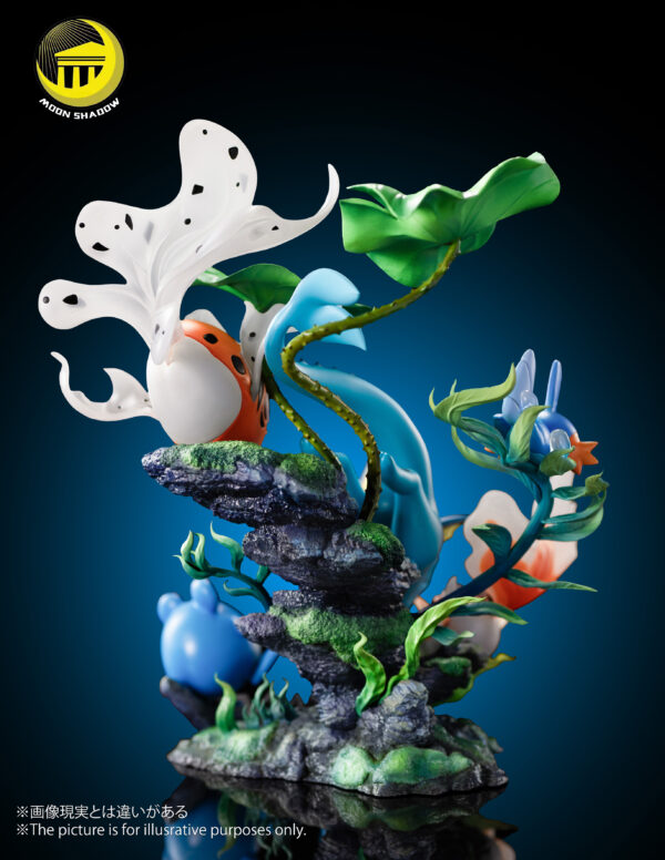 [Pre-Order] 1/20 Scale World Figure [Moon Shadow] -Vaporeon & Goldeen & Seaking & Mudkip & Marill - Image 5