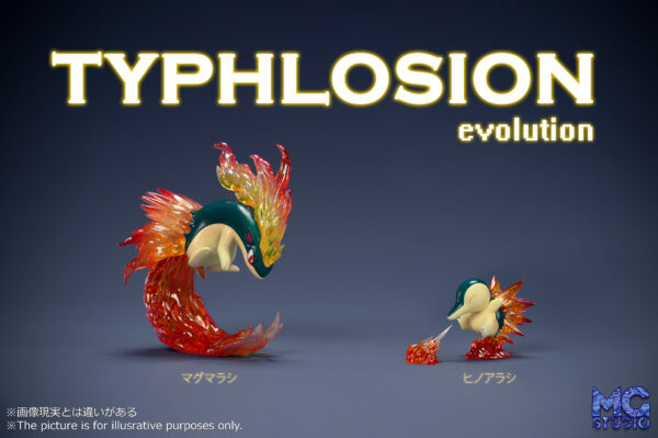 [Make-up Balance] 1/20 Scale World Figure [MG Studio] - Cyndaquil & Quilava & Typhlosion - Image 3