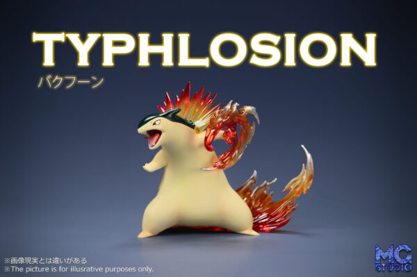 [Make-up Balance] 1/20 Scale World Figure [MG Studio] - Cyndaquil & Quilava & Typhlosion - Image 4