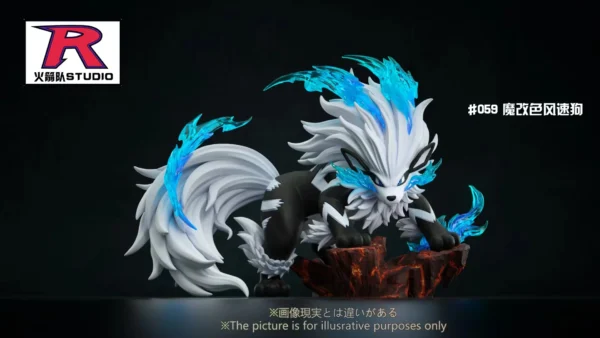 [Make-Up Balance] 1/20 Scale World Figure [TEAM ROCKET] -Gary & Arcanine - Image 2
