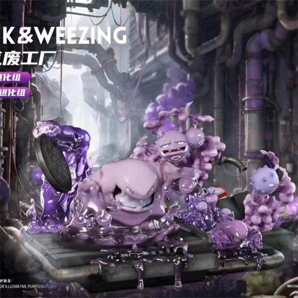 [Pre-Order] 1/20 Scale World Figure [Wonder] - Weezing & Koffing