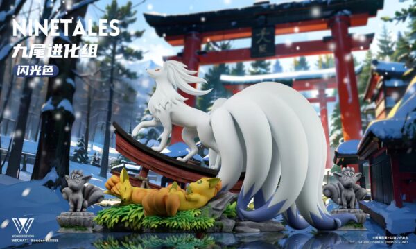 [Pre-Order] 1/20 Scale World Figure [Wonder] -Ninetales & Vulpix & Komala - Image 2