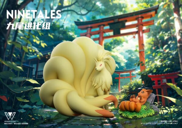 [Pre-Order] 1/20 Scale World Figure [Wonder] -Ninetales & Vulpix & Komala - Image 3