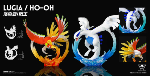 [Pre-Order] 1/20 Scale World Figure [Wonder] -Ho-Oh & Lugia - Image 4