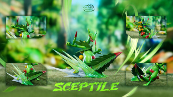 [Pre-Order] 1/20 Scale World Figure [NGZ Studio] - Mega Sceptile - Image 4
