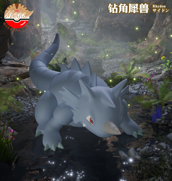 [Pre-Order] 1/20 Scale World Figure [Mega] - Rhydon & Rhyperior