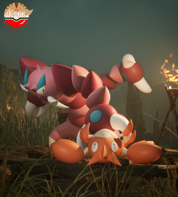 [Pre-Order] 1/20 Scale World Figure [Mega] -Skorupi & Drapion - Image 4