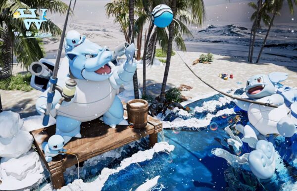 [Pre-Order] 1/20 Scale World Figure [Wu Studio] - Blastoise & Wartortle & Squirtle - Image 3