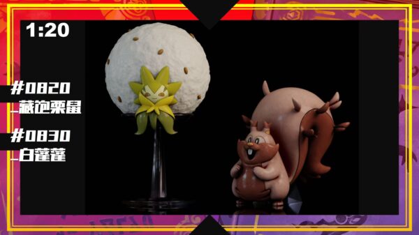 [Pre-Order] 1/20 Scale World Figure [SXG] -Greedent&Eldegoss