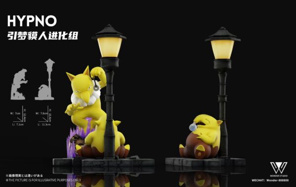 [Make up balance 1/20 Scale World Figure [Wonder] -Hypno&Drowzee - Image 4