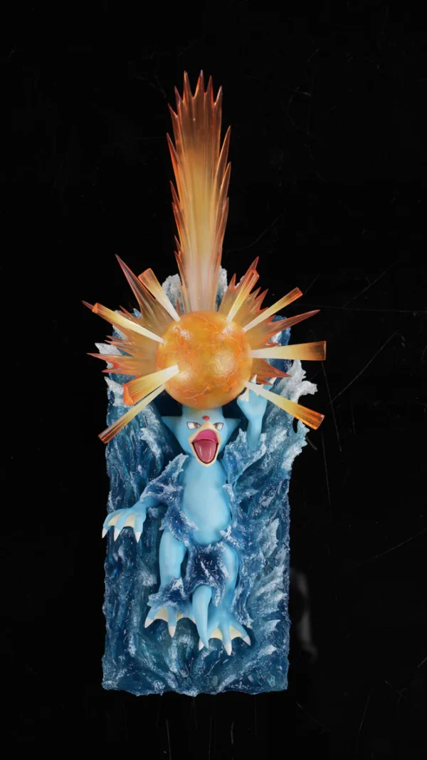 [Make-Up Balance] 1/20 Scale World Figure [Red Art Studio] - Green (Advantures) & Golduck - Image 4