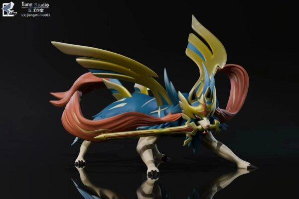 [Pre-Order] 1/20 Scale World Figure [Jiang Studio] -Zacian and Zamazenta - Image 2