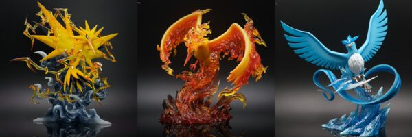 [Make-Up Balance] 1/20 Scale World Figure [Limousine] - Articuno & Moltres