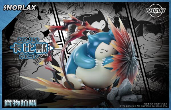 [Pre-Order] 1/20 Scale World Figure [Red Art Studio] - Snorlax - Image 4