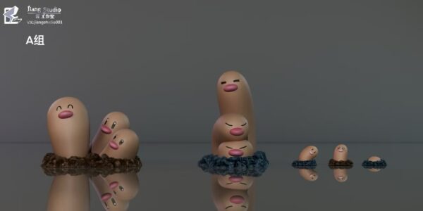 [Pre-Order] 1/20 Scale World Figure [Jiang Studio] -Diglett & Dugtrio