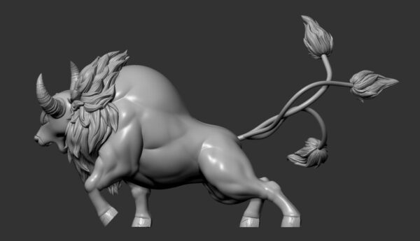 [Pre-Order] 1/20 Scale World Figure [MH] - Tauros + Bouffalant (Semi-Ready Stock) - Image 8