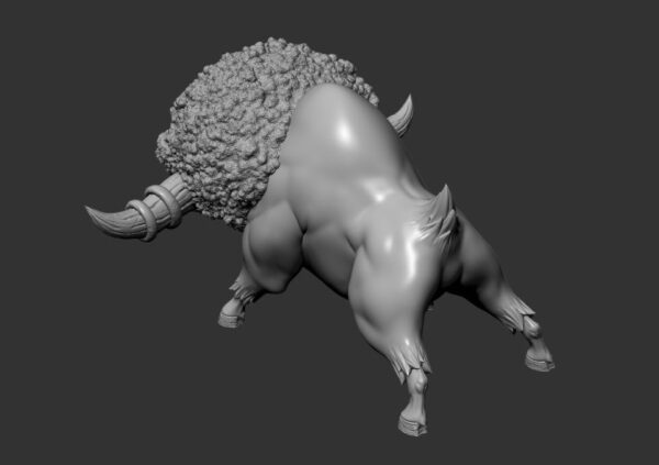 [Pre-Order] 1/20 Scale World Figure [MH] - Tauros + Bouffalant (Semi-Ready Stock) - Image 4