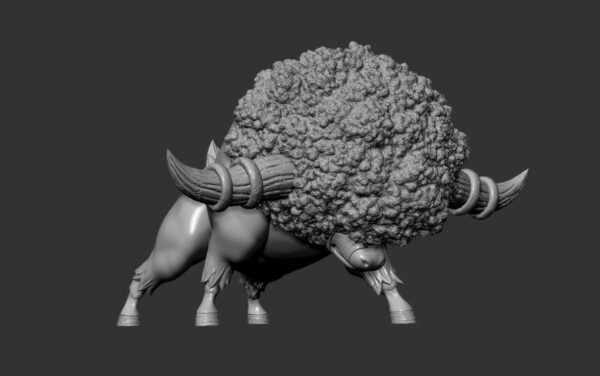 [Pre-Order] 1/20 Scale World Figure [MH] - Tauros + Bouffalant (Semi-Ready Stock) - Image 3