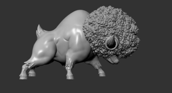 [Pre-Order] 1/20 Scale World Figure [MH] - Tauros + Bouffalant (Semi-Ready Stock) - Image 2