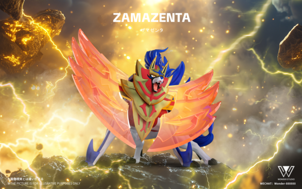 [Pre-Order] 1/20 Scale World Figure [Wonder] -Zacian, Zamazenta - Image 4