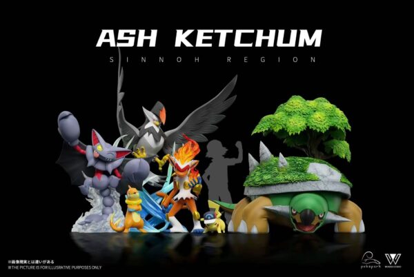 [Pre-Order] 1/20 Scale World Figure [Wonder] -Pikachu & Buizel & Gliscor & Infernape & Staraptor & Torterra - Image 2