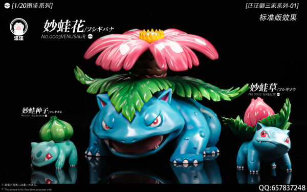 [Pre-Order] 1/20 Scale World Figure [WW Studio] - Bulbasaur & Ivysaur & Venusaur - Image 5