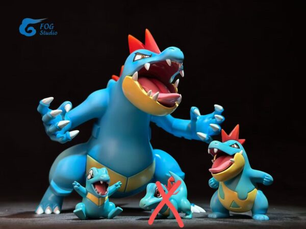[Make-Up Balance] 1/20 Scale World Figure [FOG] - Totodile & Croconaw & Feraligatr - Image 8