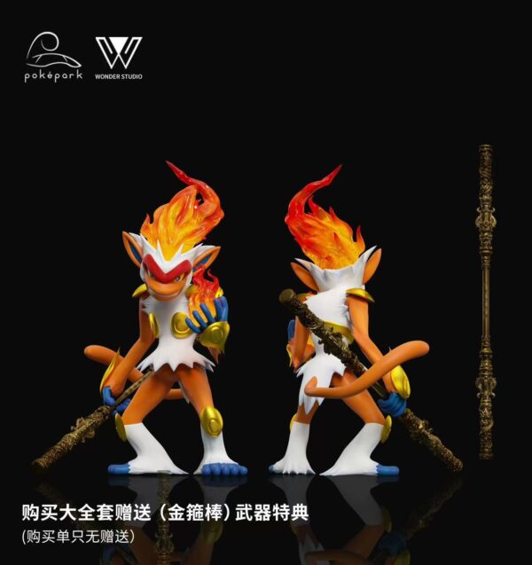 [Pre-Order] 1/20 Scale World Figure [Wonder] -Pikachu & Buizel & Gliscor & Infernape & Staraptor & Torterra - Image 4
