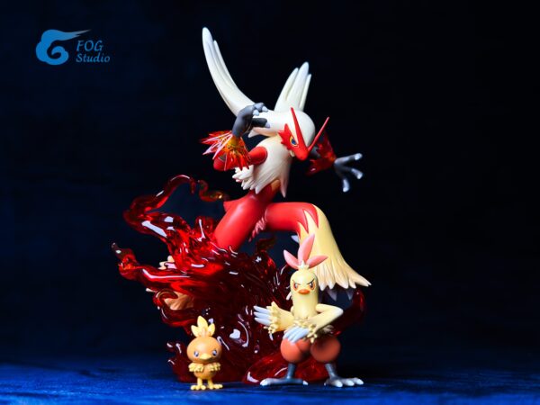 [Pre-Order] 1/20 Scale World Figure [FOG] - Blaziken & Combusken & Torchic & Mega Blaziken - Image 3
