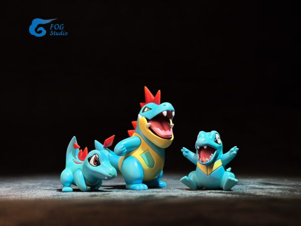 [Make-Up Balance] 1/20 Scale World Figure [FOG] - Totodile & Croconaw & Feraligatr - Image 3
