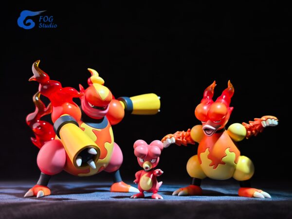[Pre-Order] 1/20 Scale World Figure [FOG] - Magmortar & Magmar & Magby