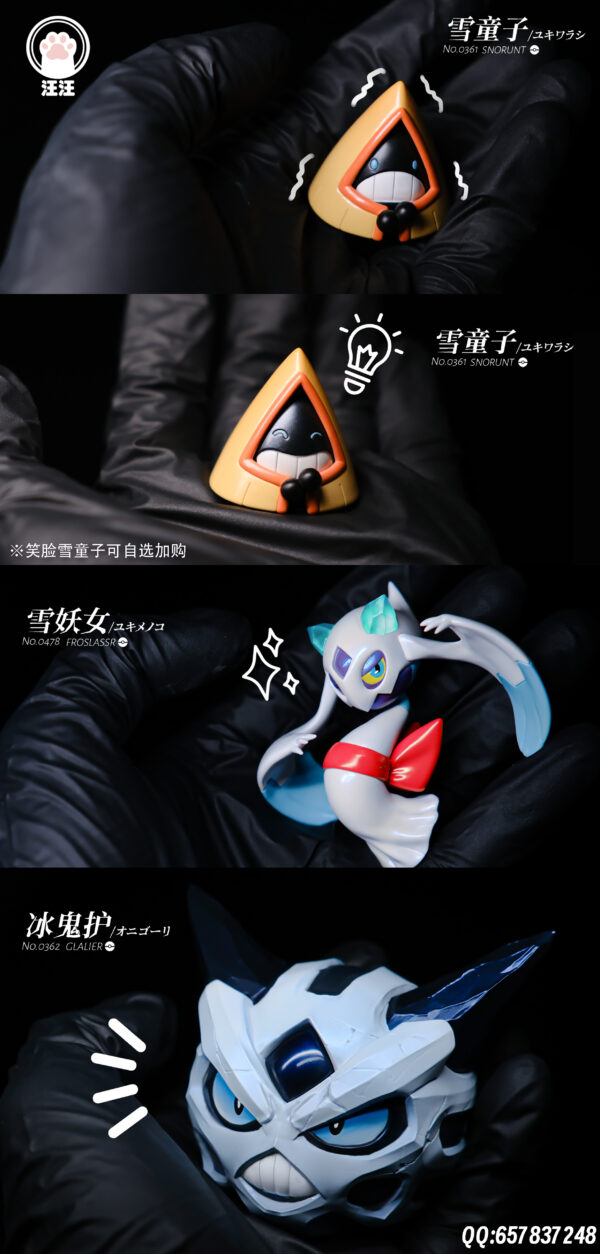 [Pre-Order] 1/20 Scale World Figure [WW Studio] - Snorunt & Glalie & Froslass - Image 5