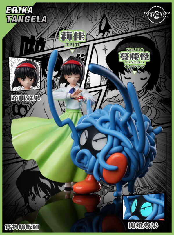 [Pre-Order] 1/20 Scale World Figure [Red Art Studio] -Erika & Tangela (Adventures)