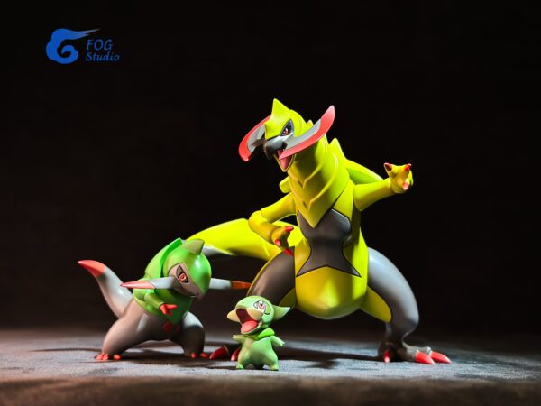 [Pre-Order] 1/20 Scale World Figure [FOG] - Haxorus & Fraxure & Axew