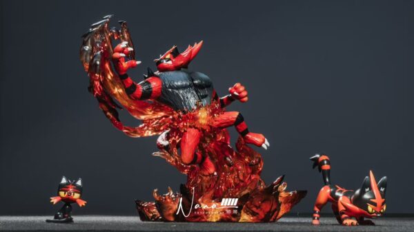 [IN STOCK] 1/20 Scale World Figure [MH] - Litten & Torracat & Incineroar - Image 3