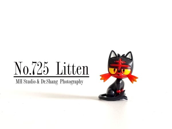 [IN STOCK] 1/20 Scale World Figure [MH] - Litten & Torracat & Incineroar - Image 5